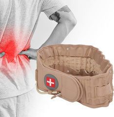 Dekompressionsgürtel zur Unterstützung der Lendenwirbelsäule